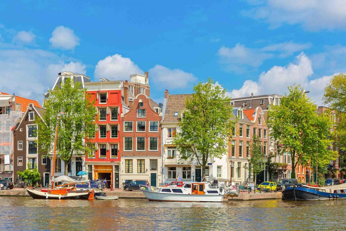 Amsterdamin kanava Alankomaat Hollanti