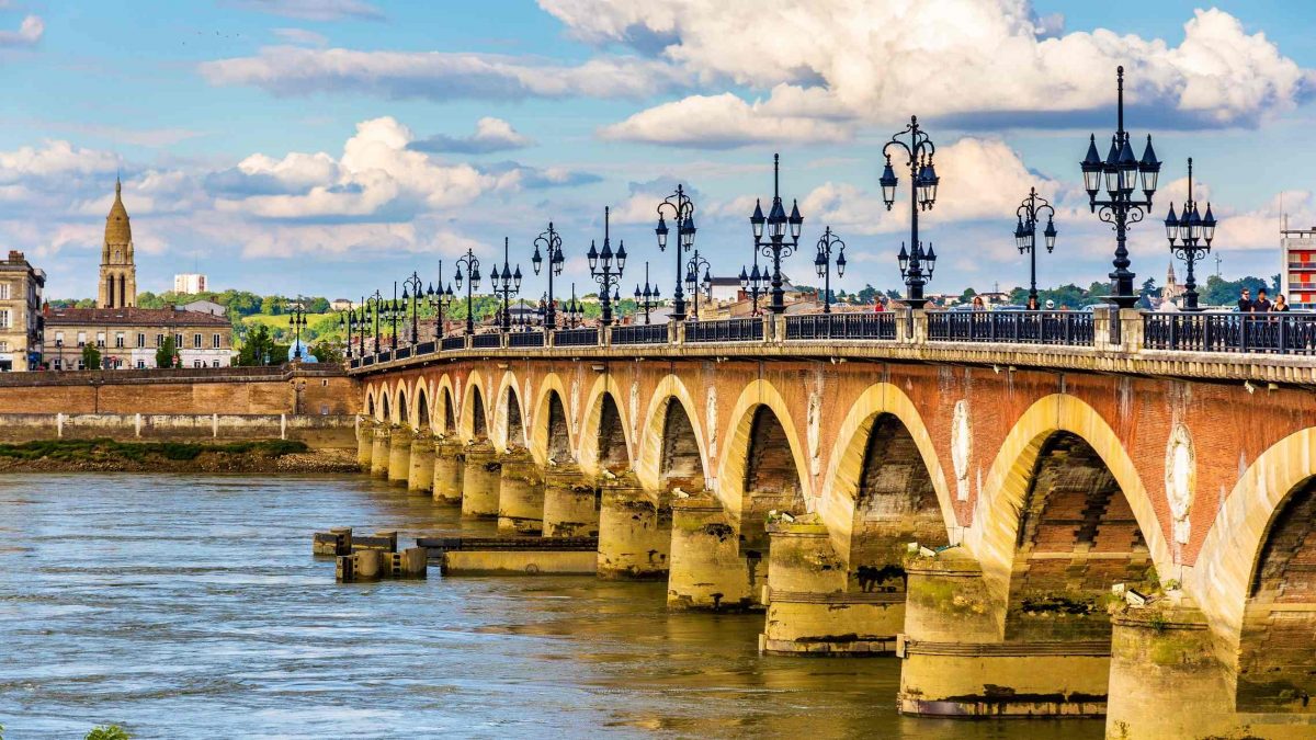 Pont de Pierre Bordeaux Aquitaine Ranska