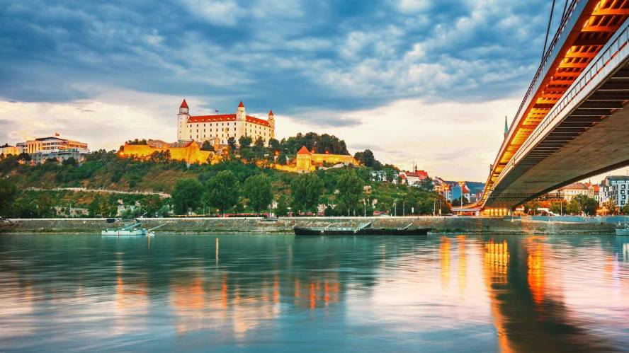 Bratislavan linna Slovakia