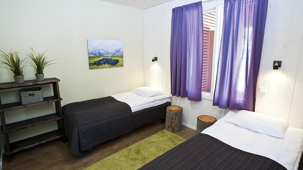 Lux Huvila makuuhuone (c) Santalahti Resort