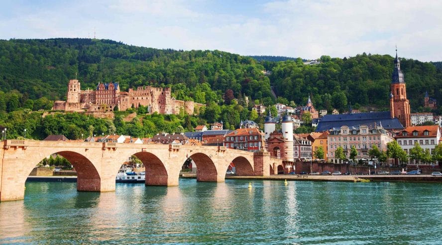 Alte Brucke silta Heidelberg Saksa