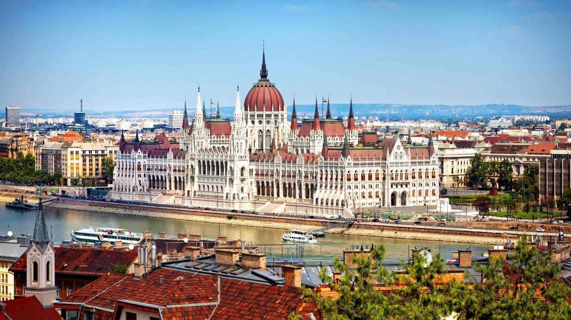 Budapest Unkarin parlamenttitalo Unkari