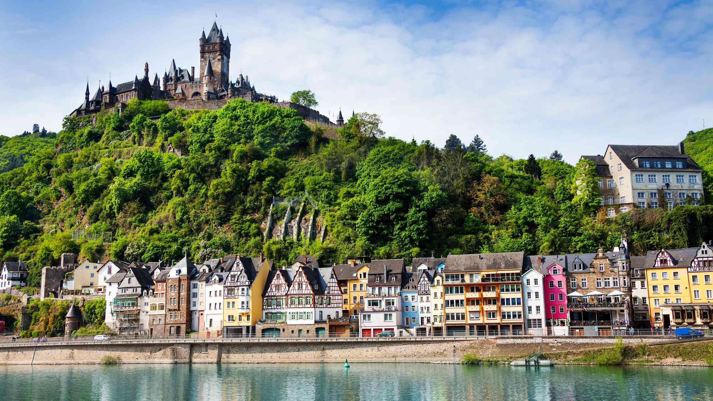Cochem vanha linna Saksa
