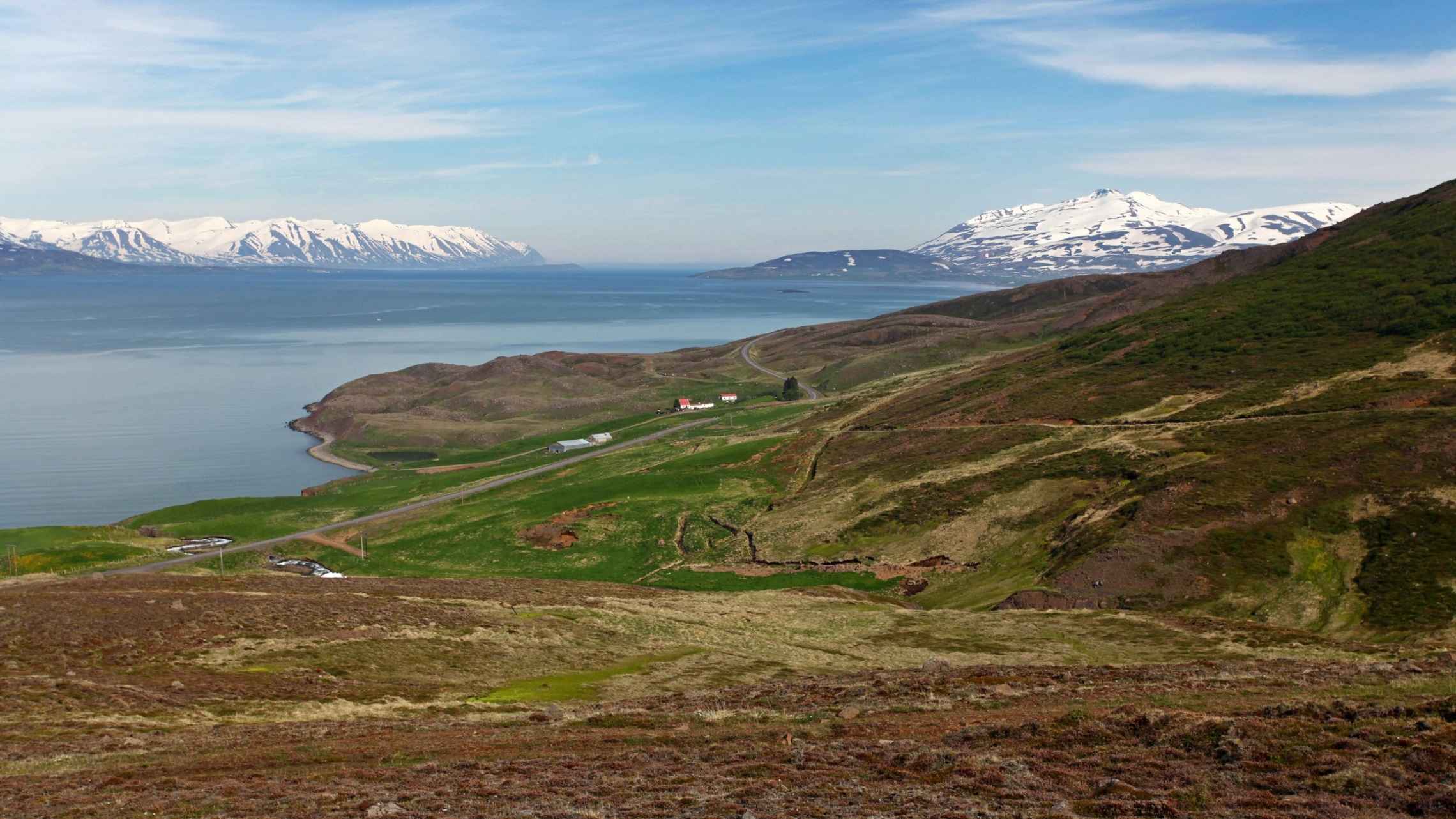 Eyjafjordur Akureyri Islanti