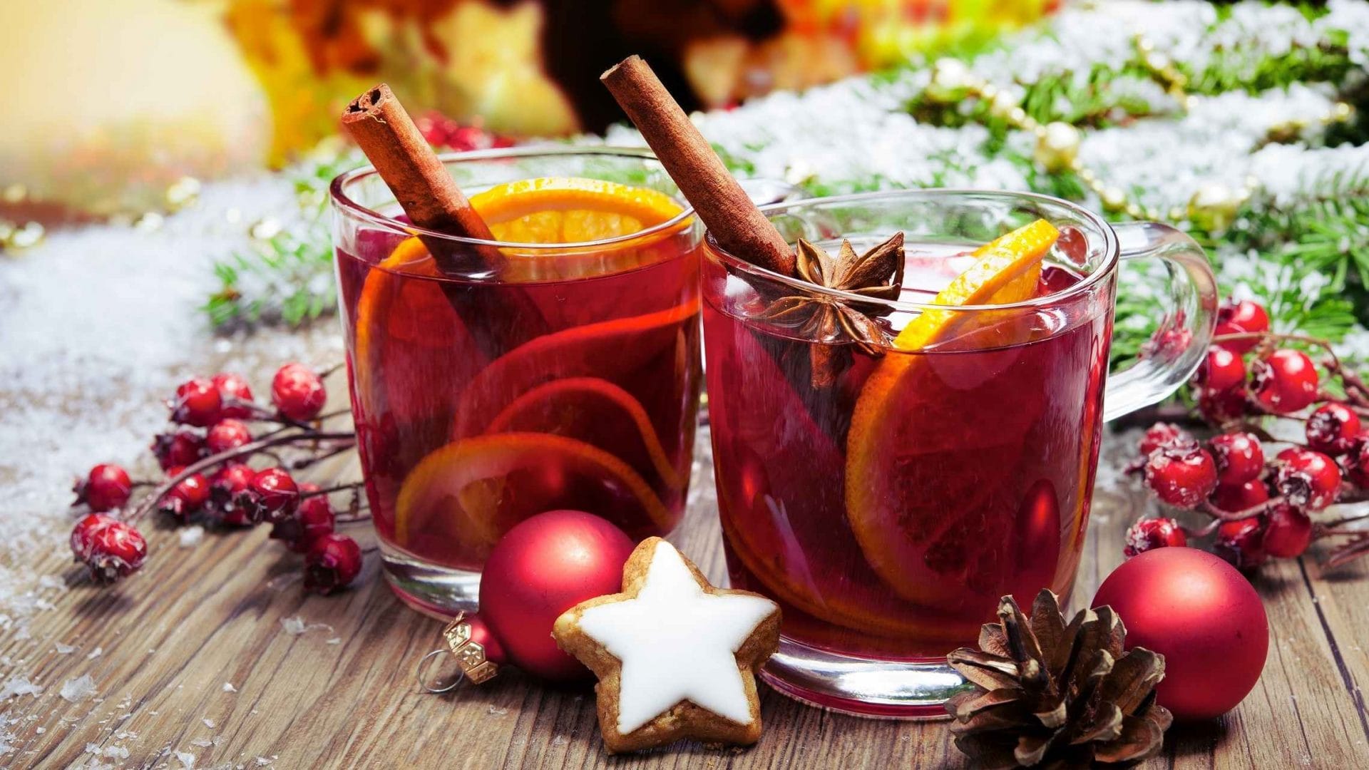 Hehkuviiniä ruoka ja juoma