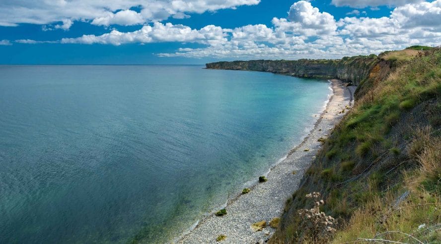 Maihinnousurannikko Pointe du Hoc Omaha Beach Ranska