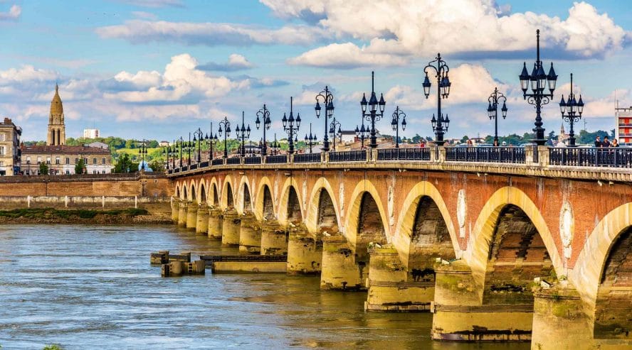 Pont de Pierre Bordeaux Aquitaine Ranska