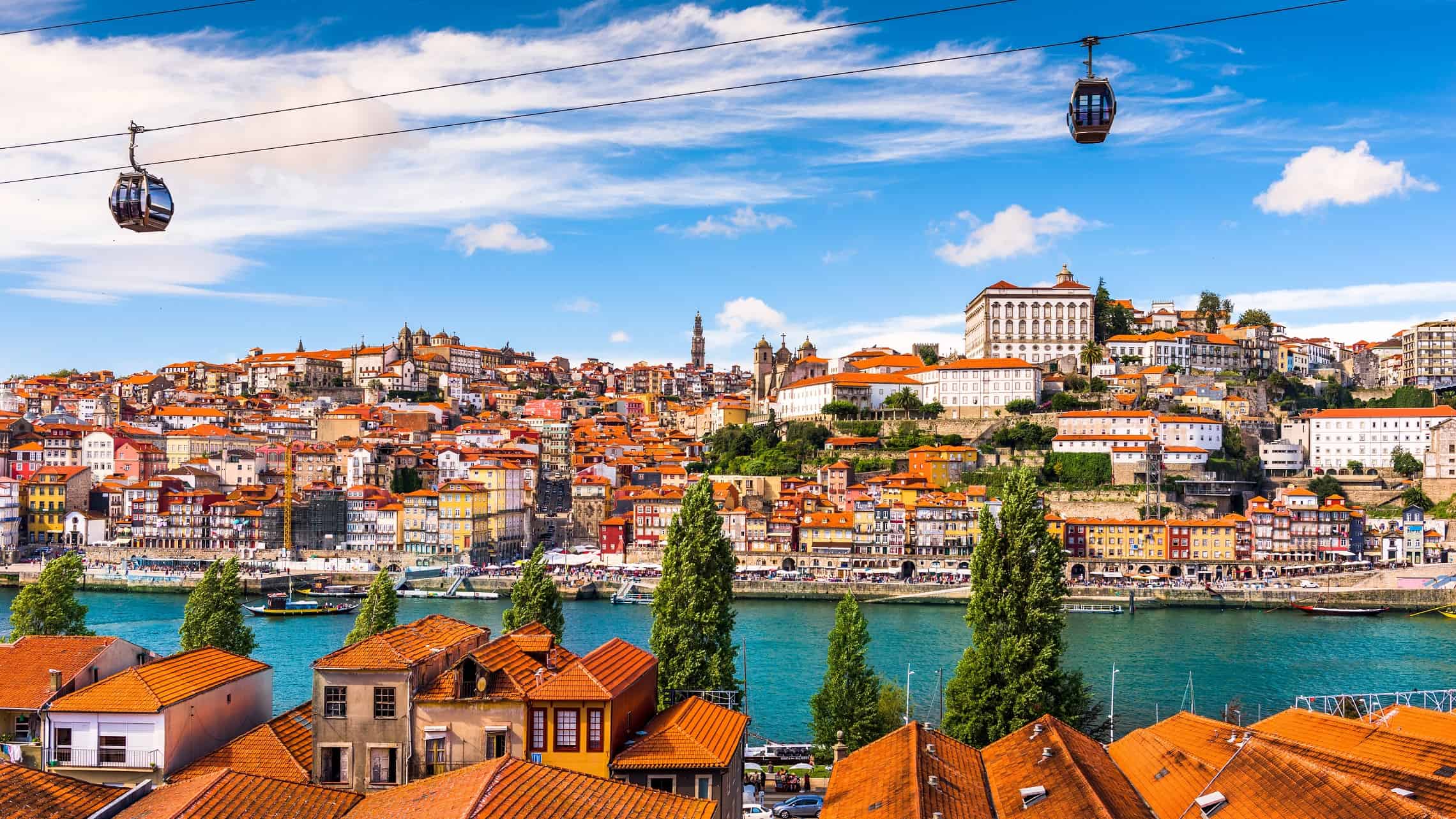 Porton kaupunki Oporto POrtugali