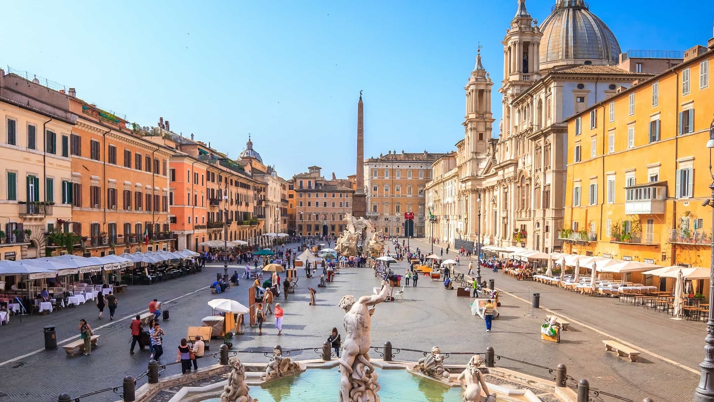 Rooma Navonan aukio Italia