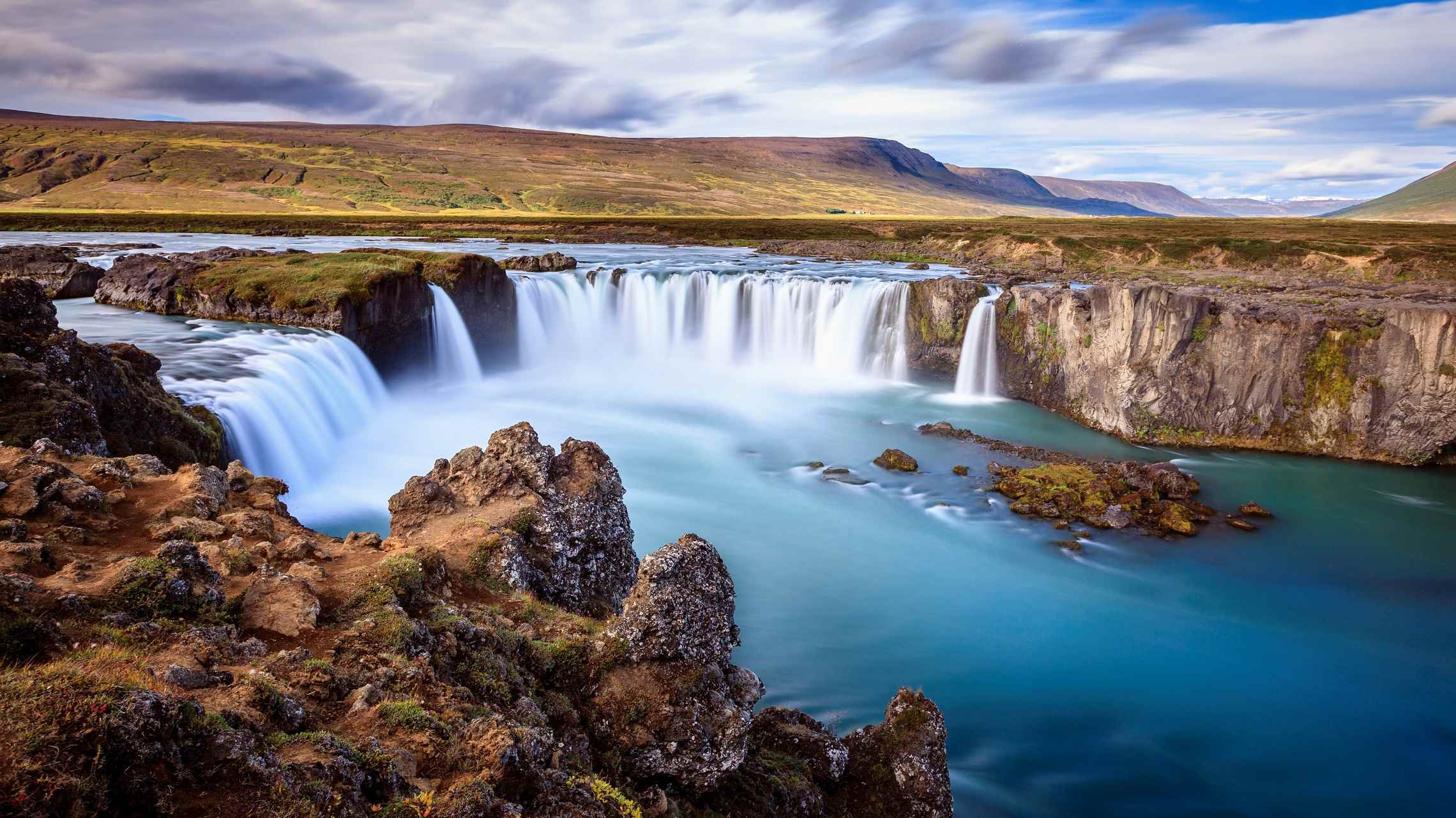 Vesiputous Godafoss Islanti