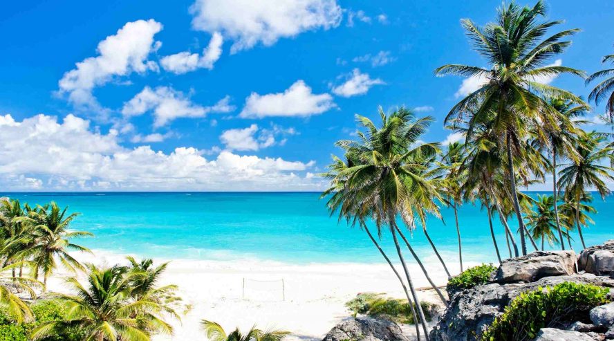 Bottom Bay ranta Barbados Karibia