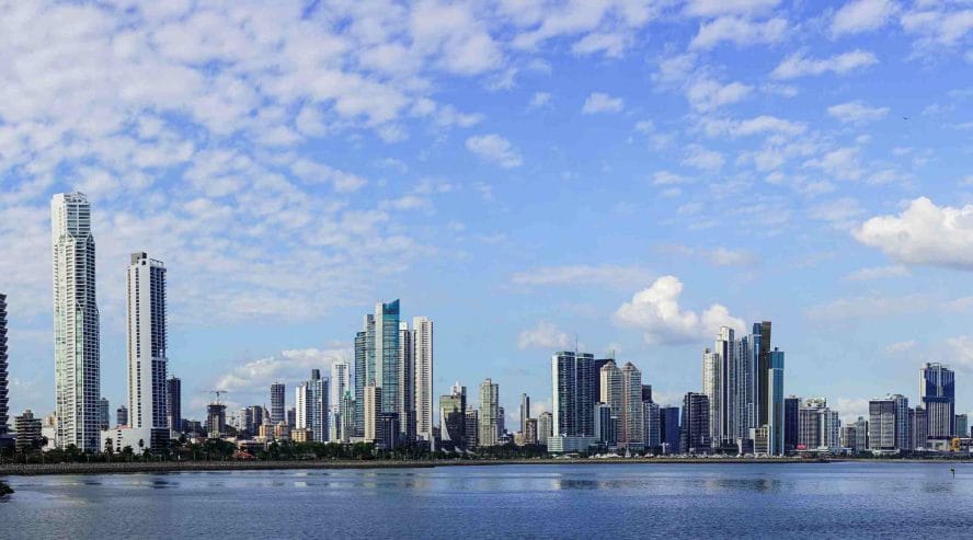 Panama kaupunkinäkymä