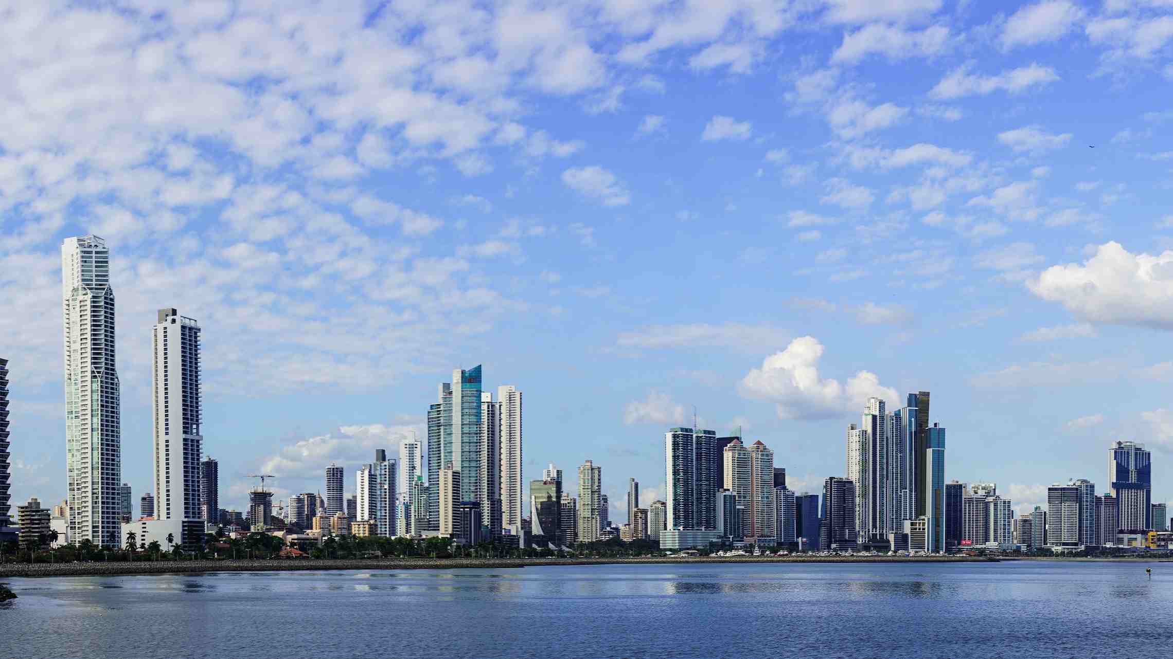 Panama kaupunkinäkymä