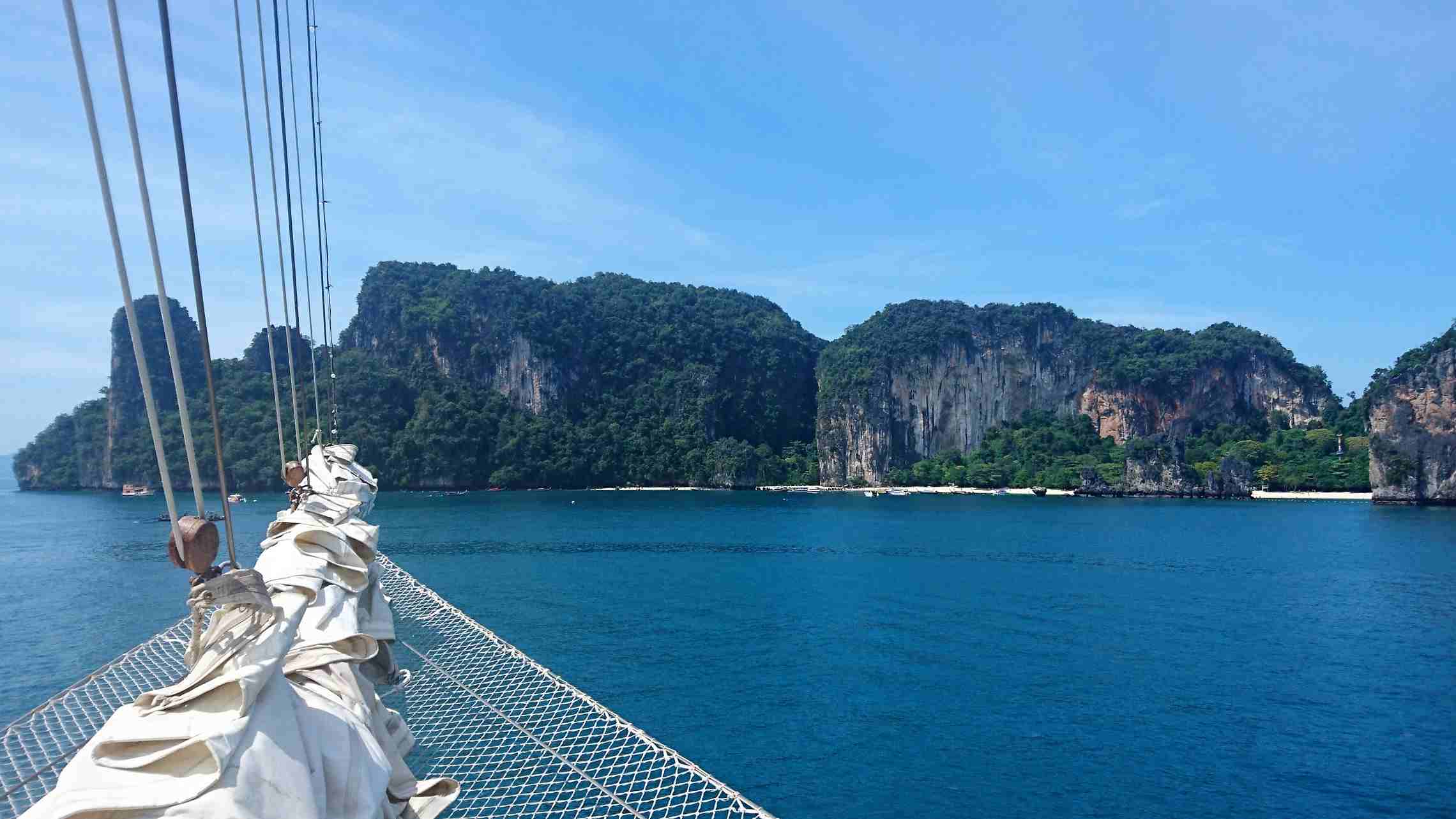 Star Clipper Koh Hongin edustalla Thaimaa © StarClippers