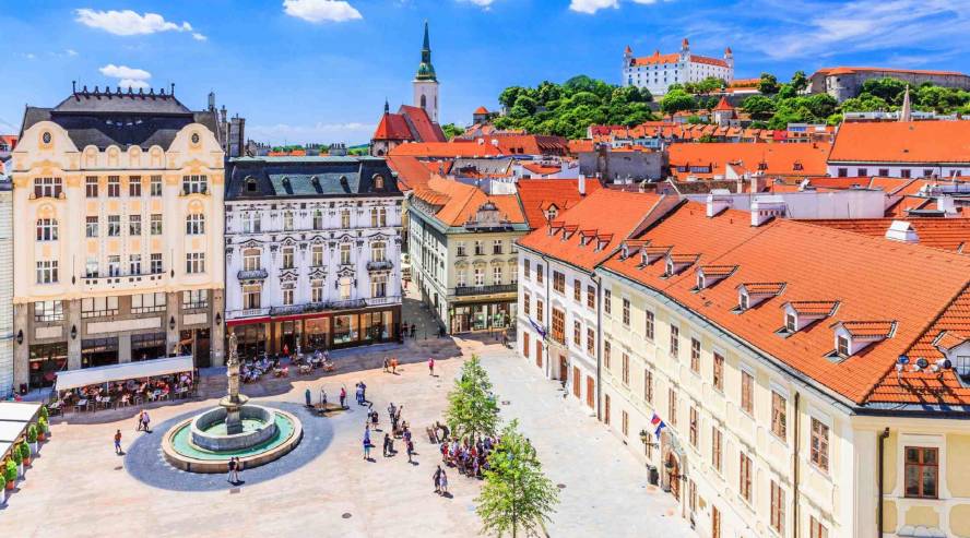 Bratislavan vanhakaupunki Slovakia