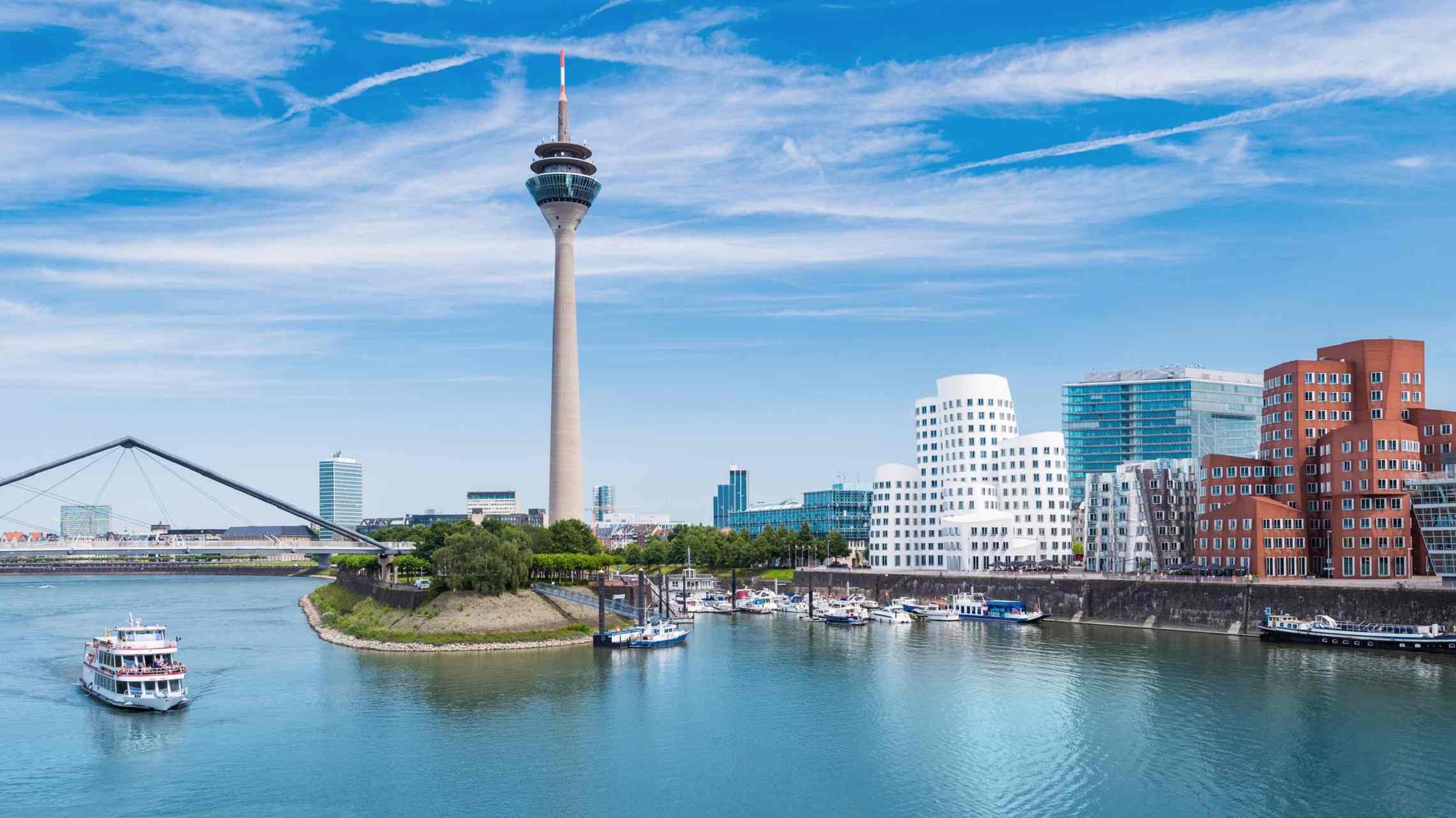 Düsseldorf Mediehafen Saksa