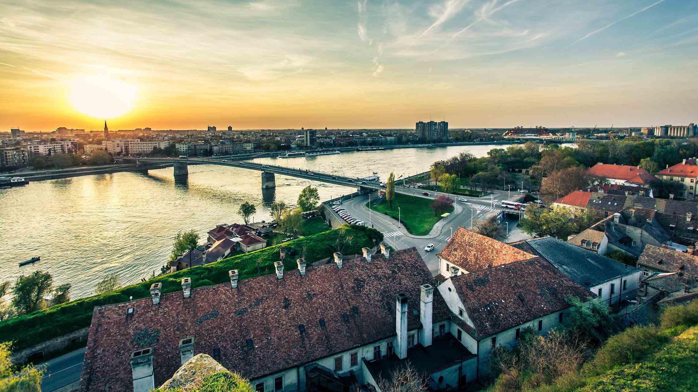 Novi Sadin kaupunkimaisema Belgrad