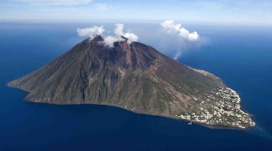 Stromboli tulivuori Italia