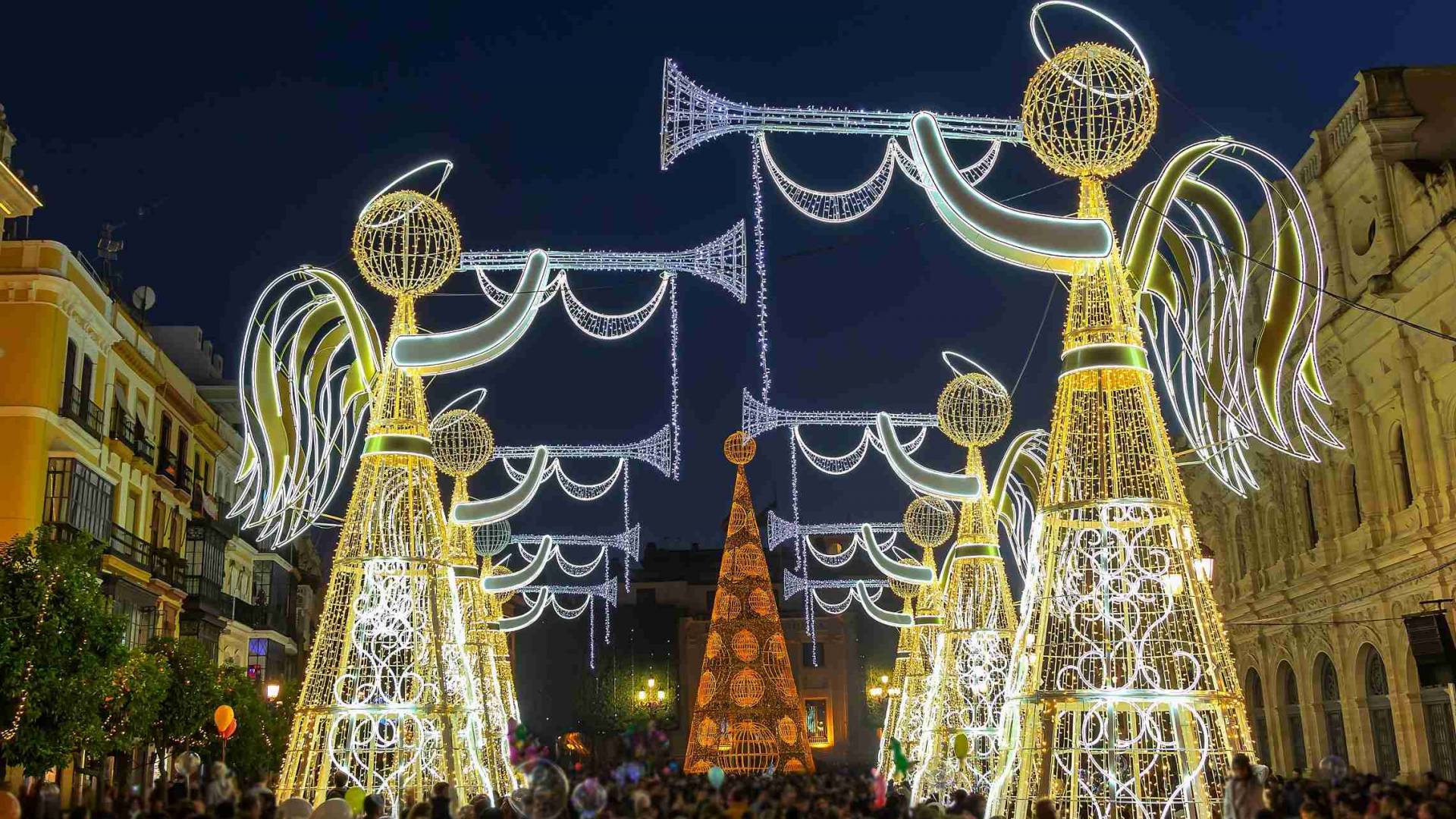 Espanja Sevilla joulu