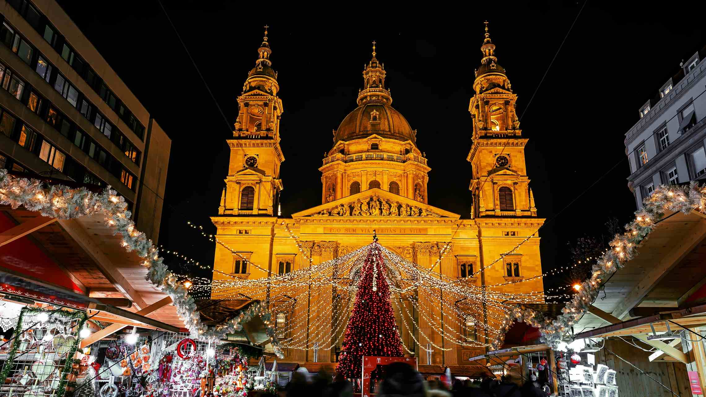 Budapest joulumarkkinat Unkari