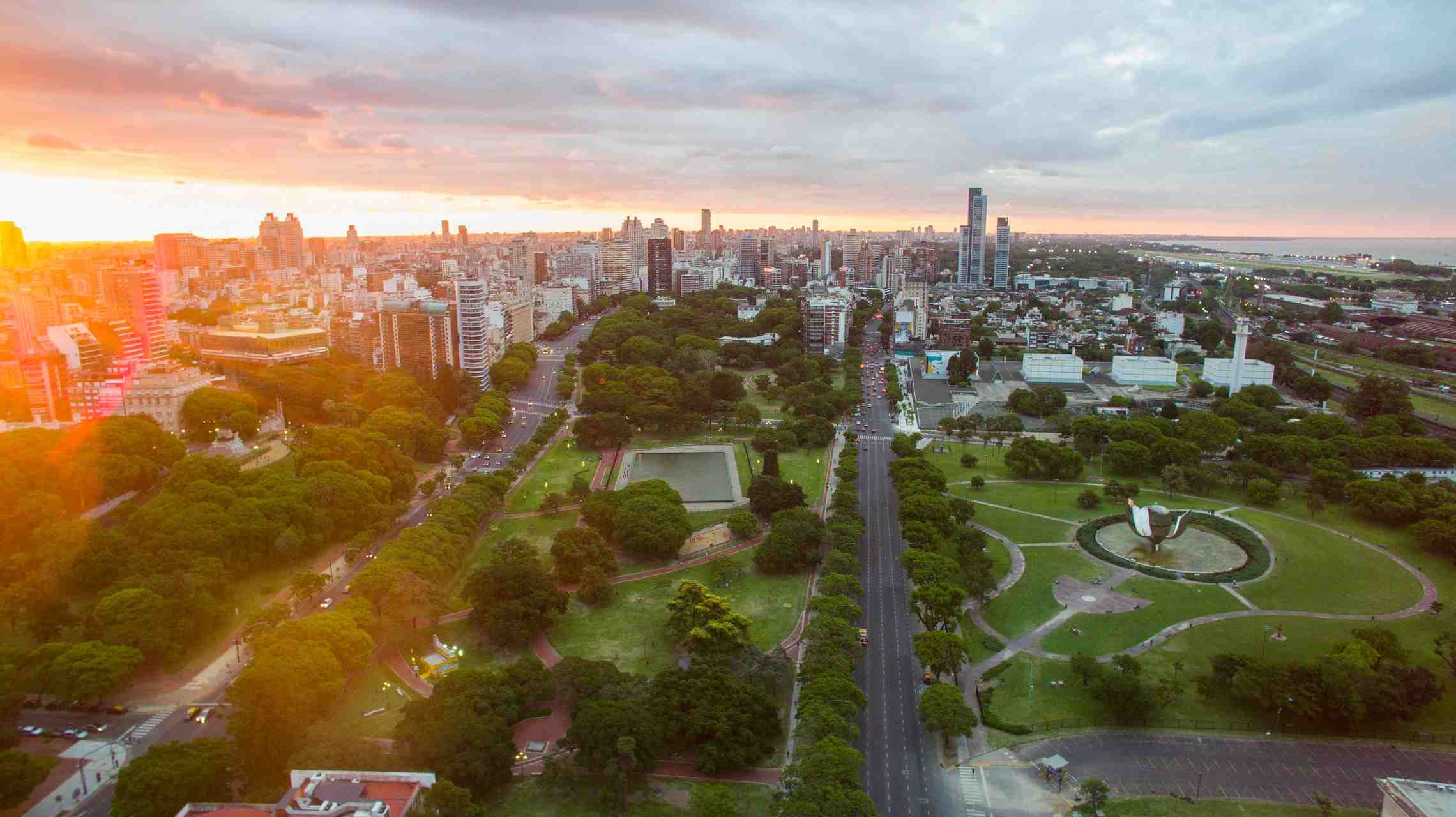 Buenos Aires Palermon puisto Argentiina