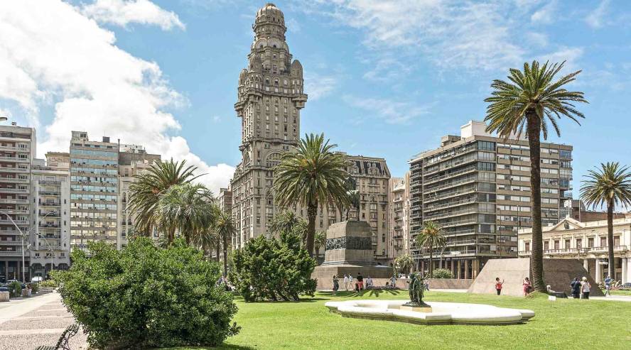 Itsenäisyyden aukio Montevideo Uruguay