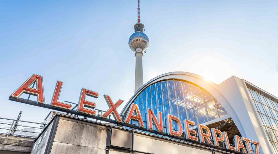 Berliini Alexanderplatz Saksa