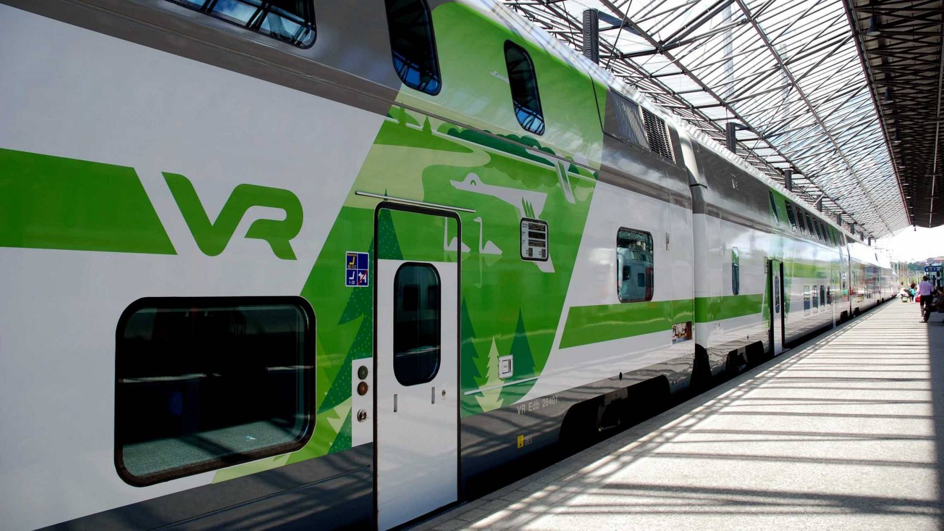 InterCity juna rautatieasemalla Kristina Rails © VR Group