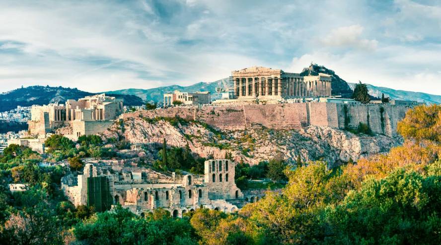 Ateena ja Akropolis Kreikka
