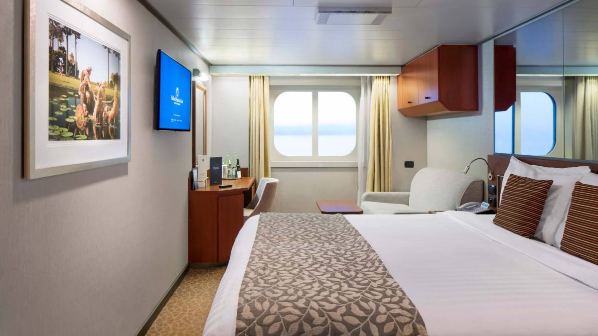 Ulkohytti Nieuw Amsterdam ©HollandAmericaLine