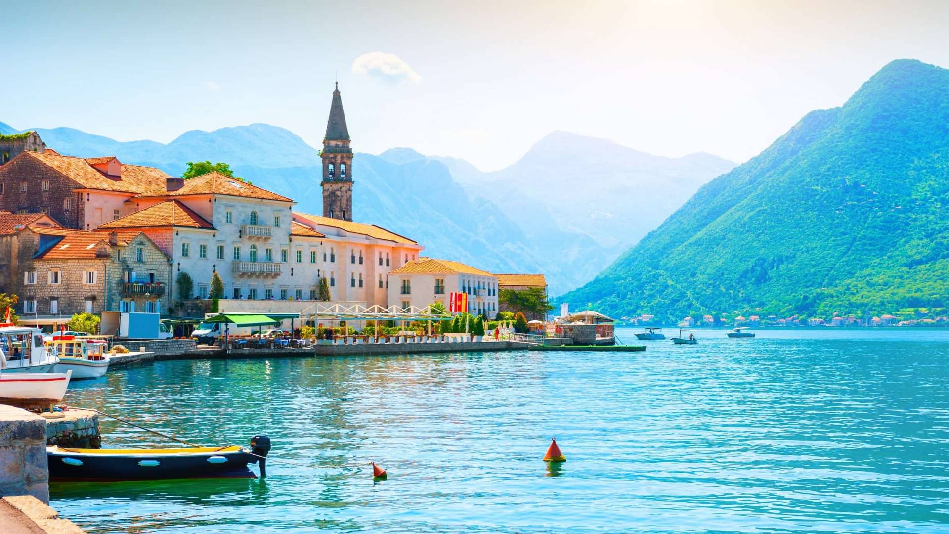 Kotor Monenegro maisema
