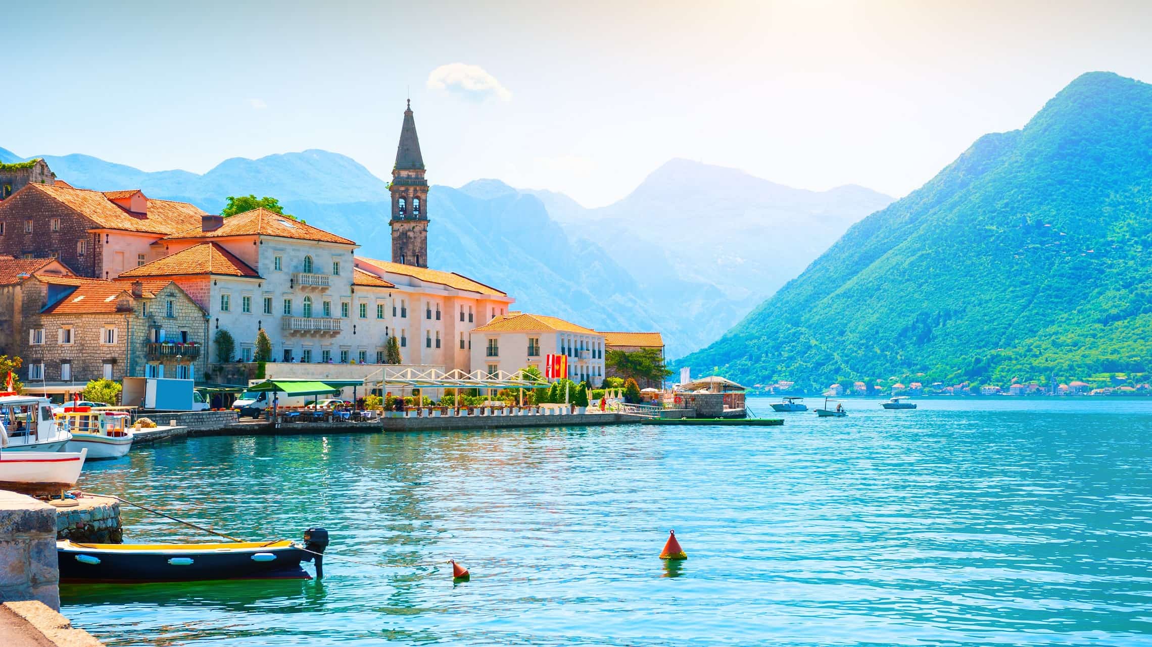 Kotor Monenegro maisema