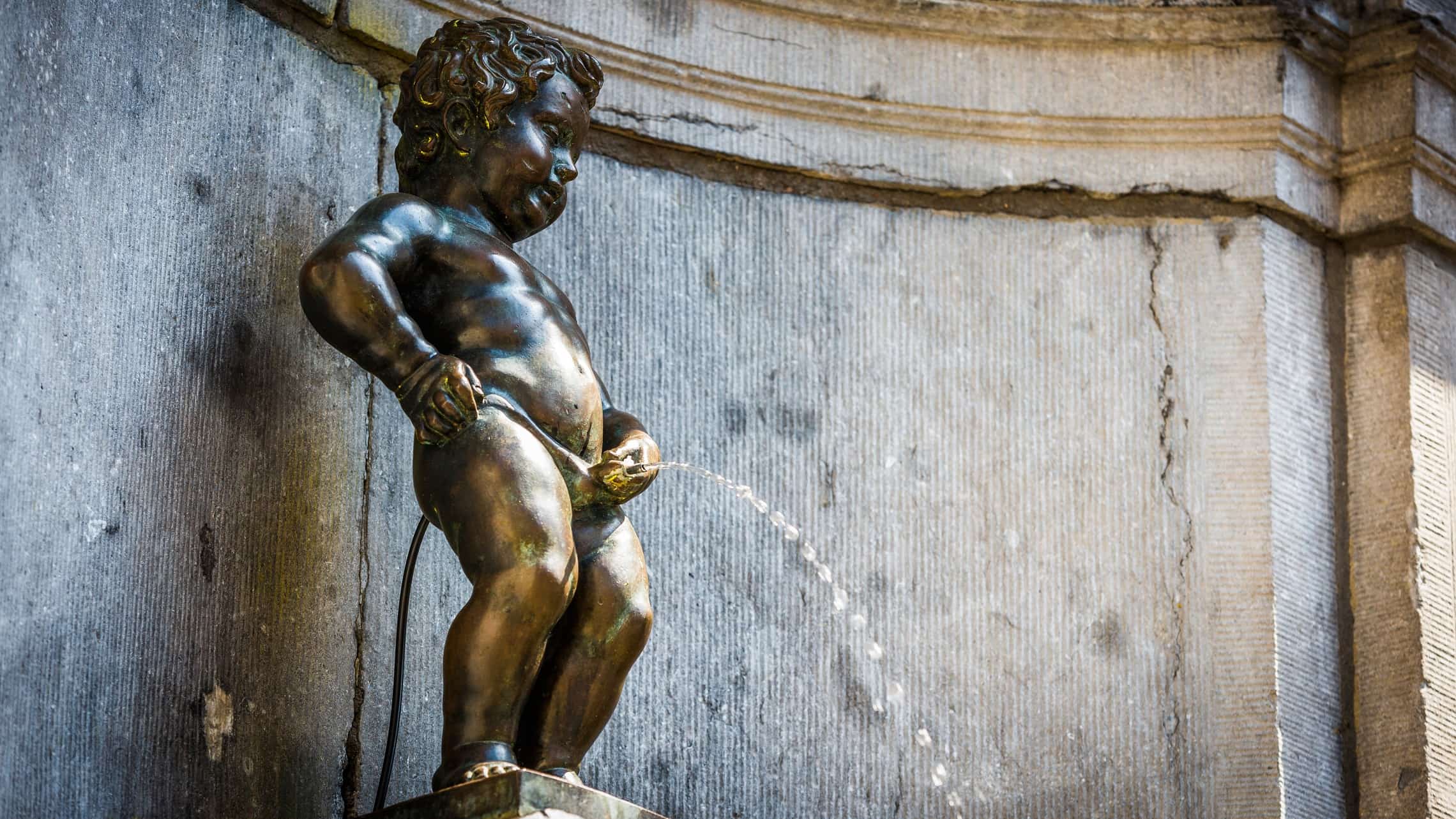 Manneken Pis Brysseli Belgia