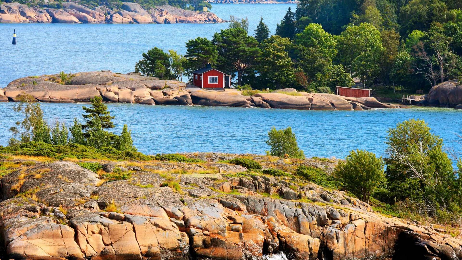 Ahvenanmaan saaristoa