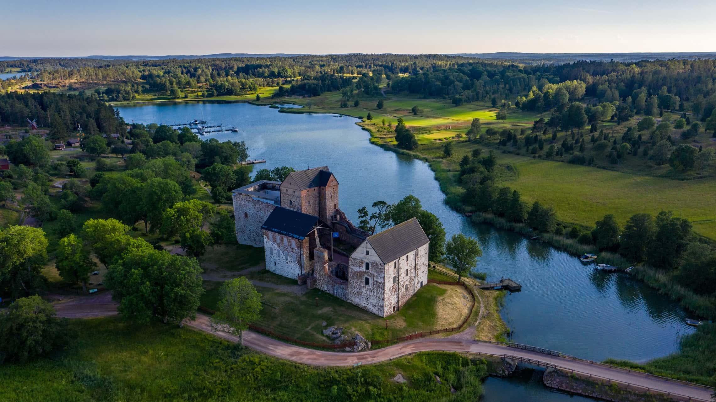 Kasteholman linna Ahvenanmaalla