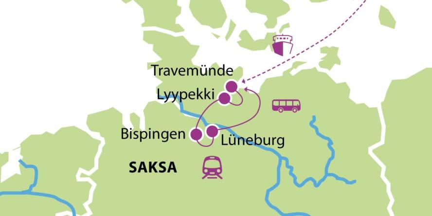 ROPAX Rails patikointia pikkukaupunkeja