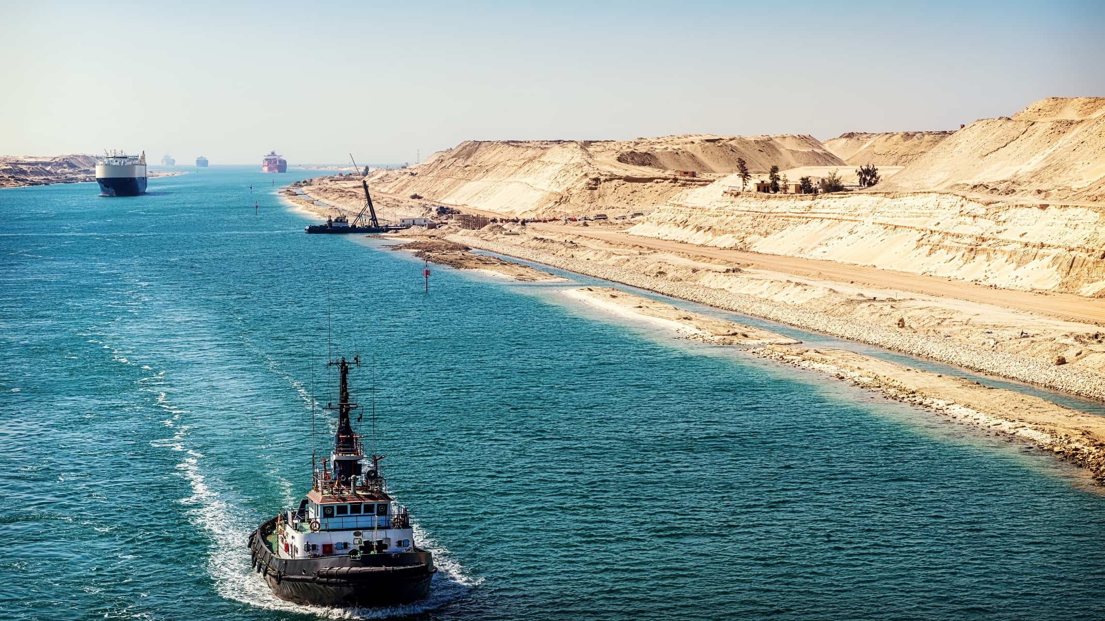Suezin kanava Egypti