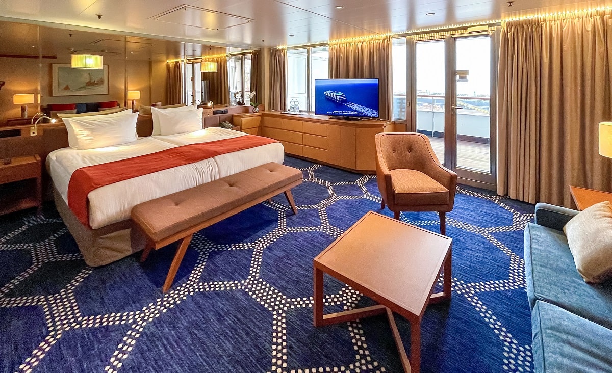 Sviitti parvekkeella Vasco da Gama ©NickoCruises