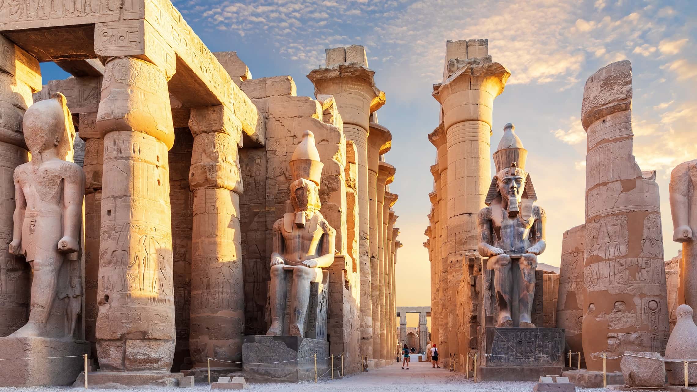 Luxorin temppelit Egypti