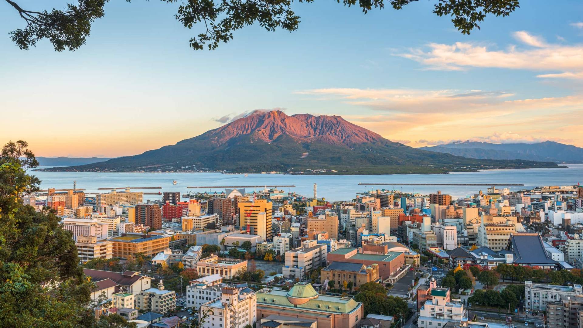Kagoshima Japani, Sakurajiman tulivuori