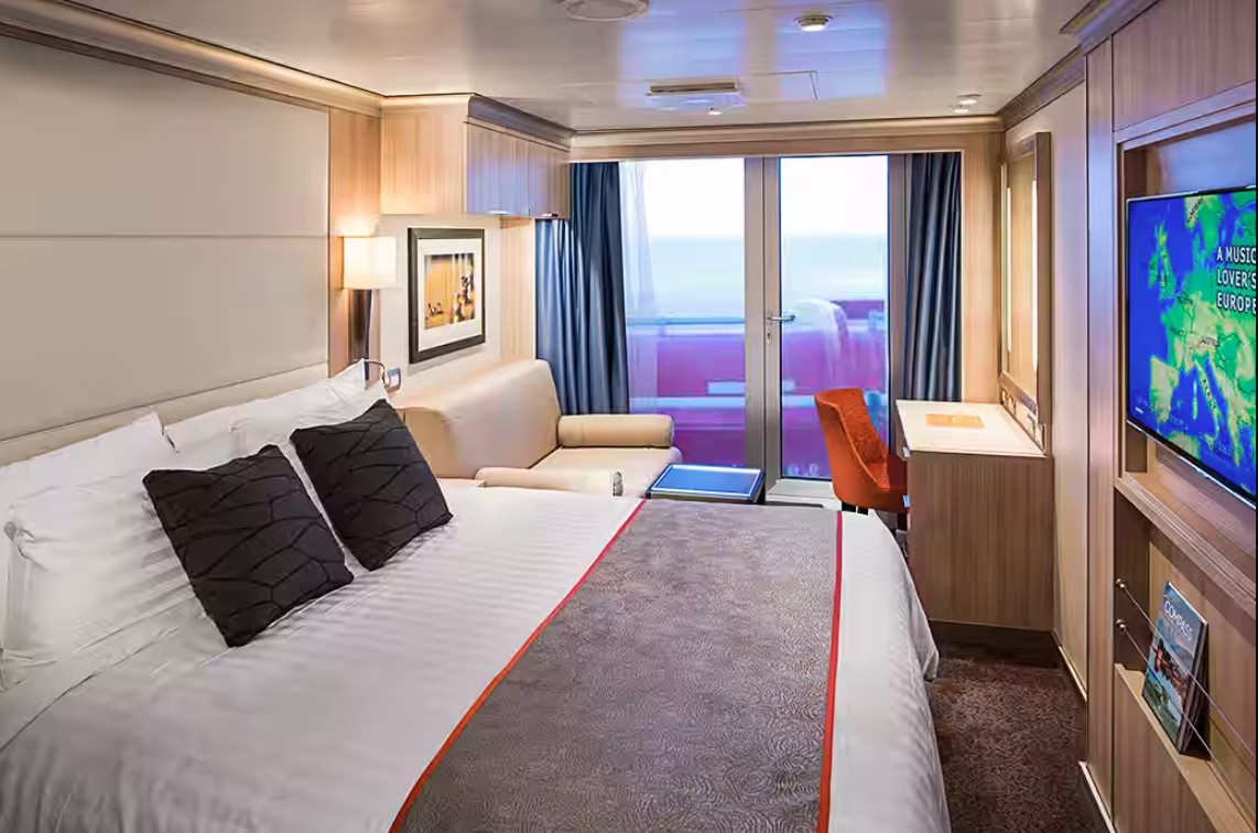 Nieuw Statendam Parvekehytti (c) Holland America Line
