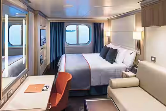 Nieuw Statendam ikkunallinen hytti (c)Holland America Line