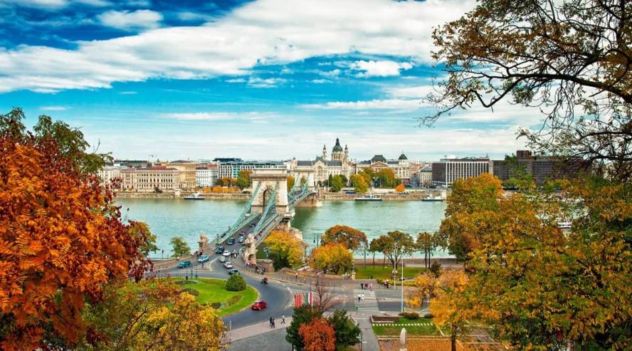Budapest syksyllä Unkari