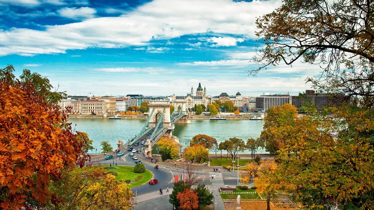 Budapest syksyllä Unkari