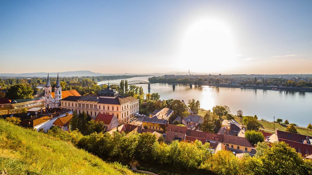 Esztergom panorama unkari