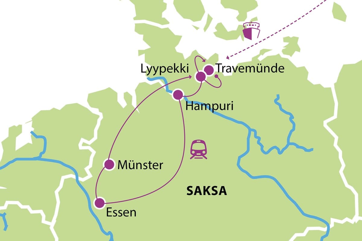ROPAX Rails Saksalaisen teollisen kulttuuriperinnön jalanjaljilla 24092024
