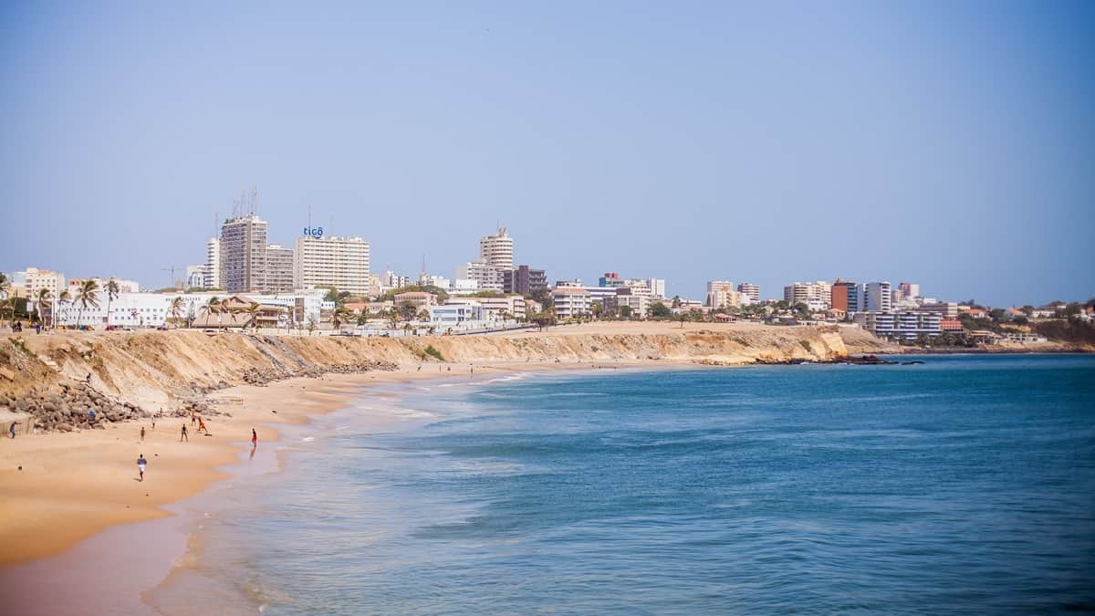 Dakar Senegal ranta