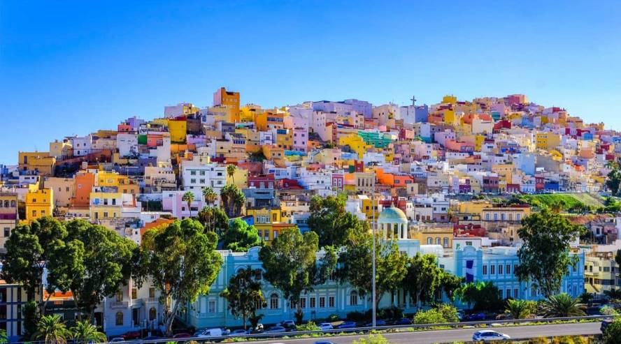 Taloja Las Palmasissa Gran Canaria Kanariansaaret