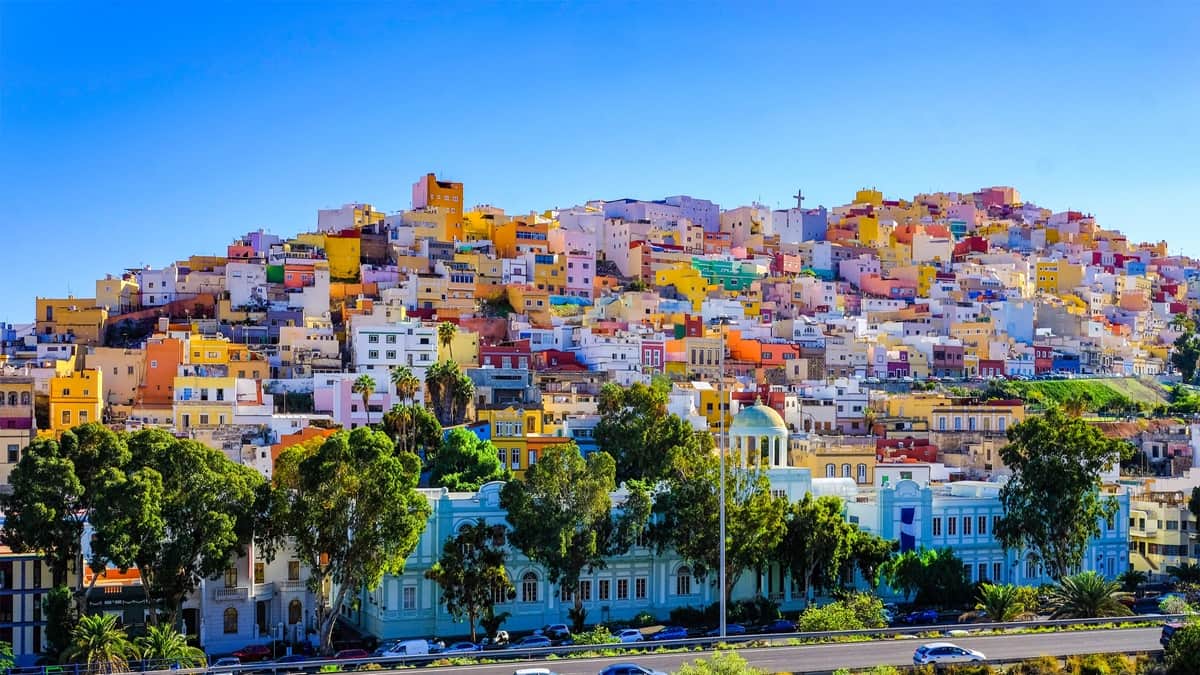 Taloja Las Palmasissa Gran Canaria Kanariansaaret