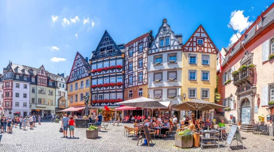 Cochem vanhakaupunki Saksa